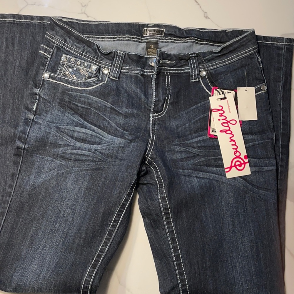 Soundgirl Blue Jeans NWT